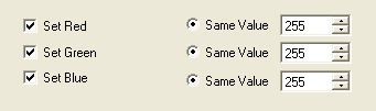 Setting the Model Dot Colour Properties