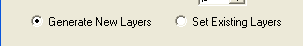 Setting the generate new layers control